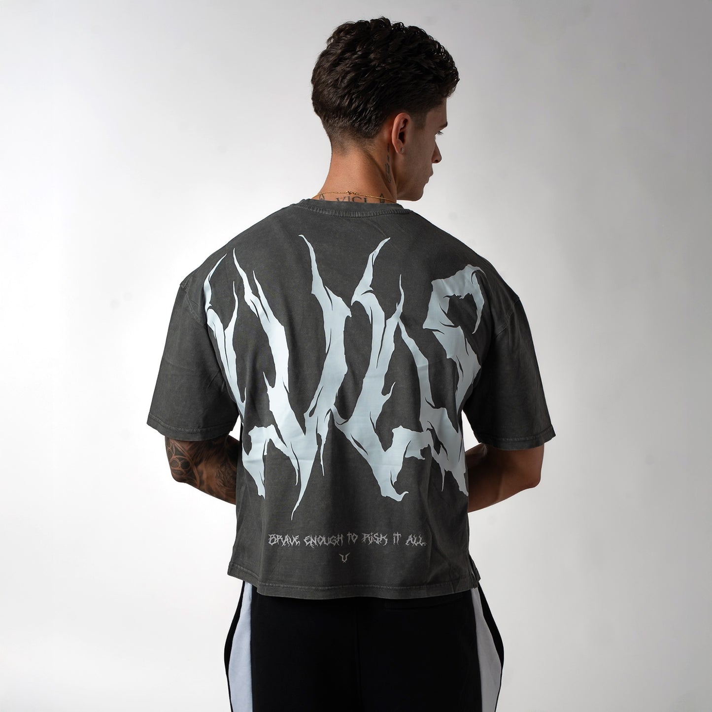 CHAOS BOXY PUMPCOVER - WASHED GREY
