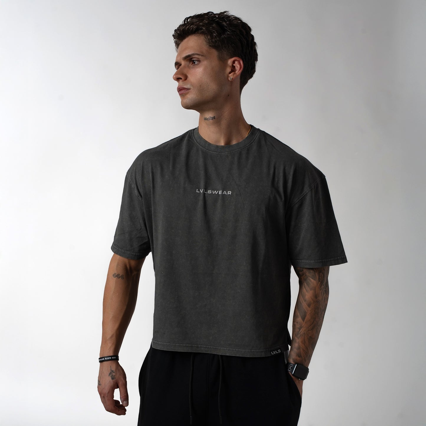 CHAOS BOXY PUMPCOVER - WASHED GREY