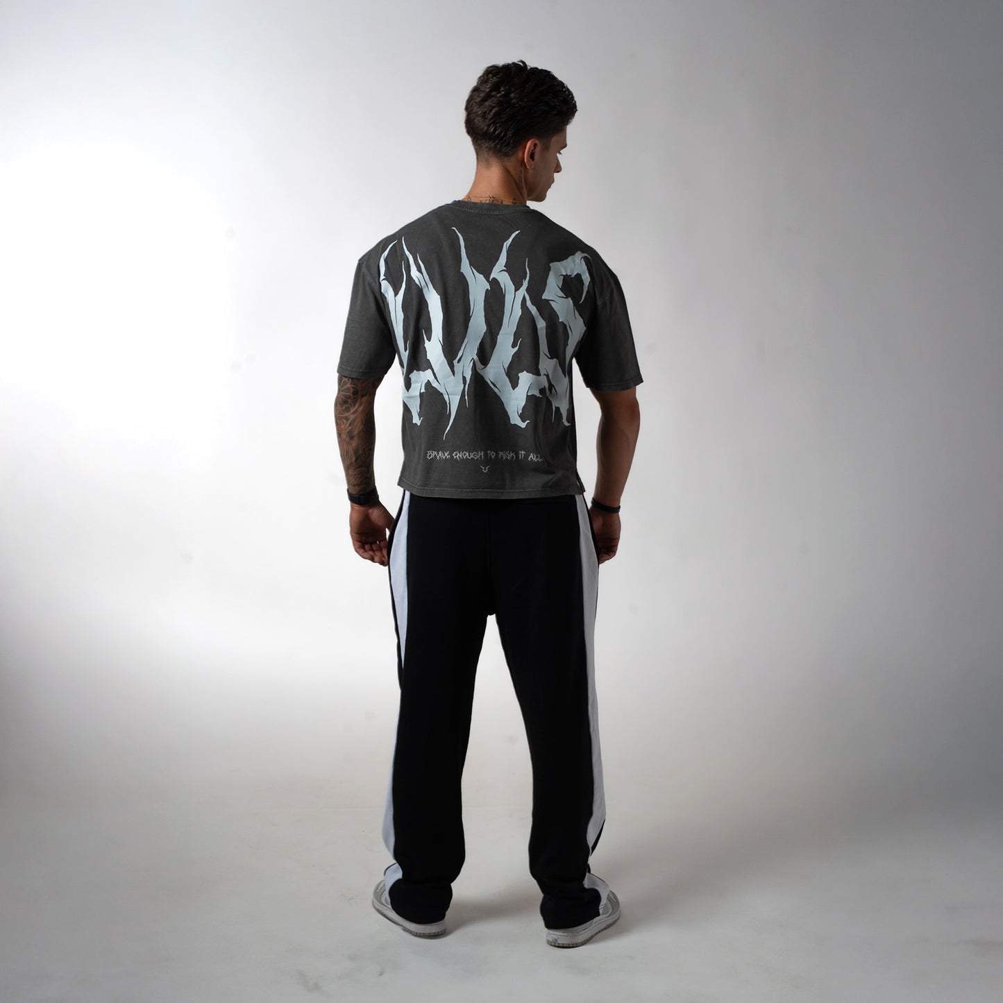 CHAOS BOXY PUMPCOVER - WASHED GREY