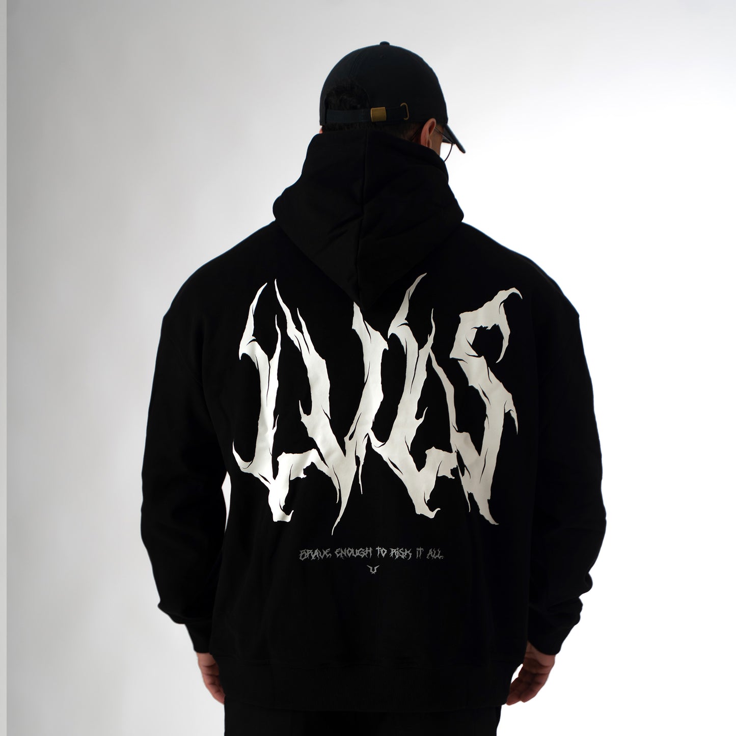 CHAOS HOODIE - BLACK
