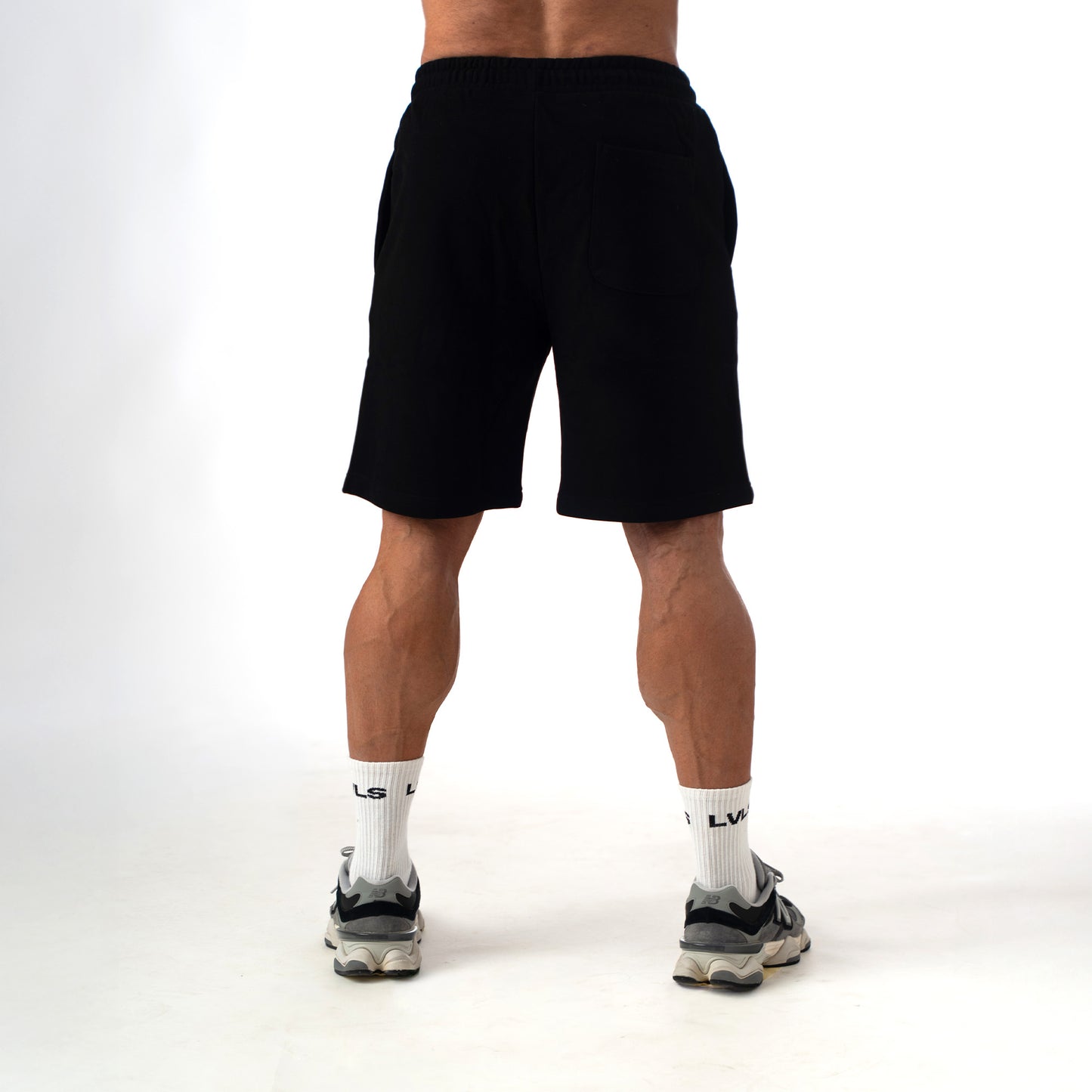 365 LVLS CLUB SHORT - BLACK