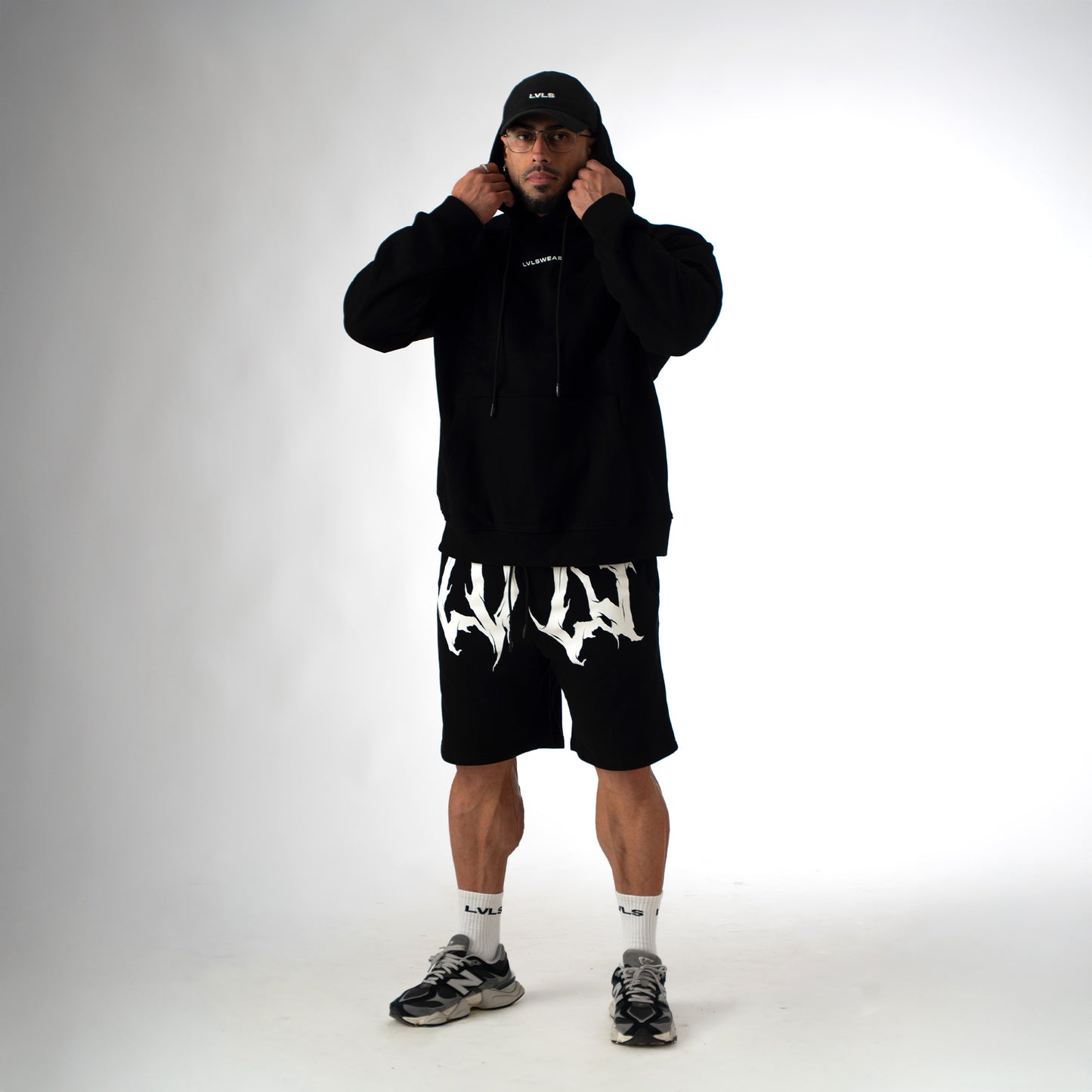 CHAOS HOODIE - BLACK