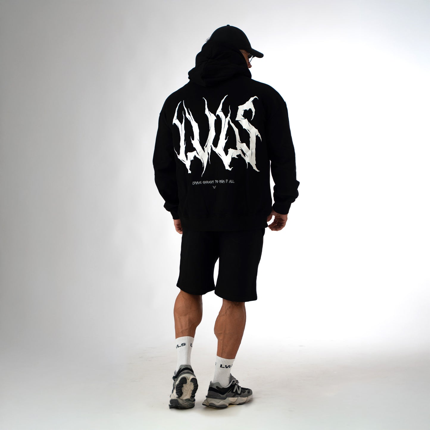 CHAOS HOODIE - BLACK