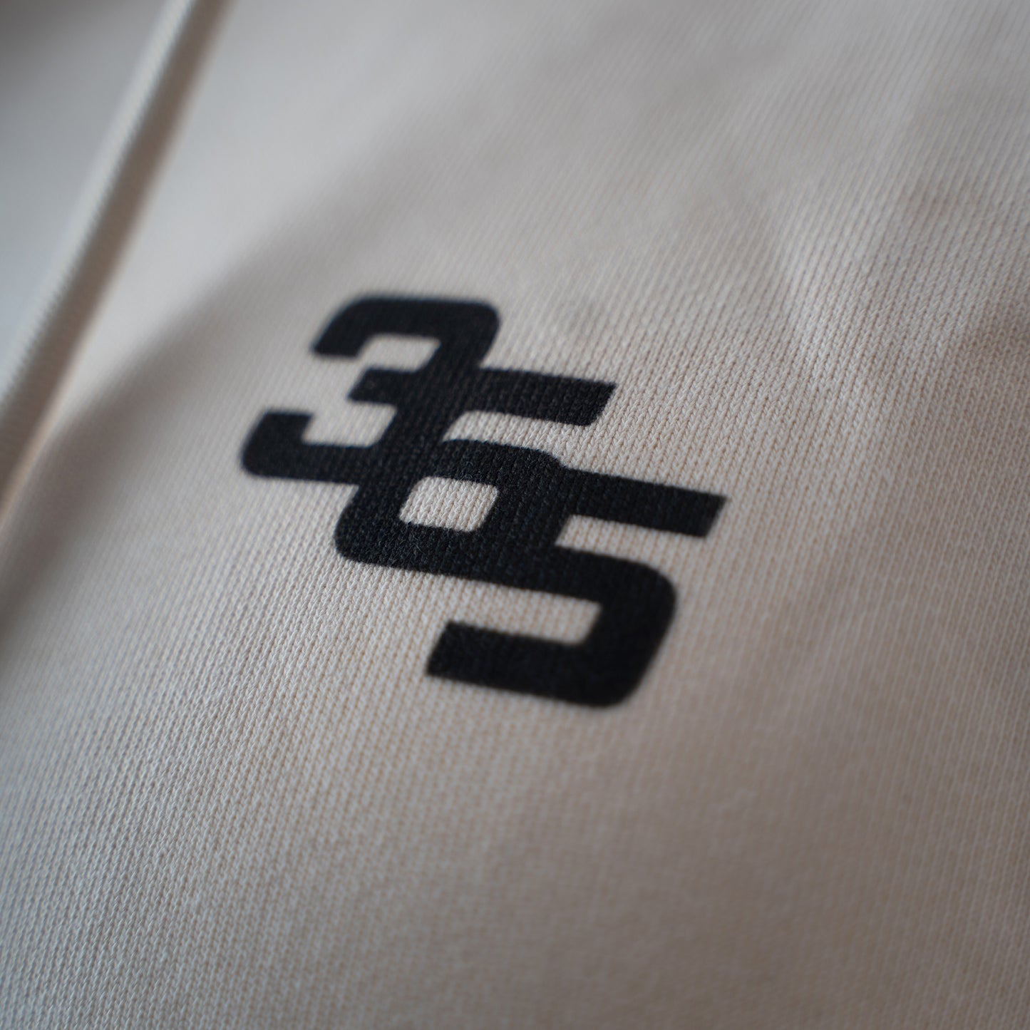 365 LVLS CLUB ZIP HOODIE - BEIGE