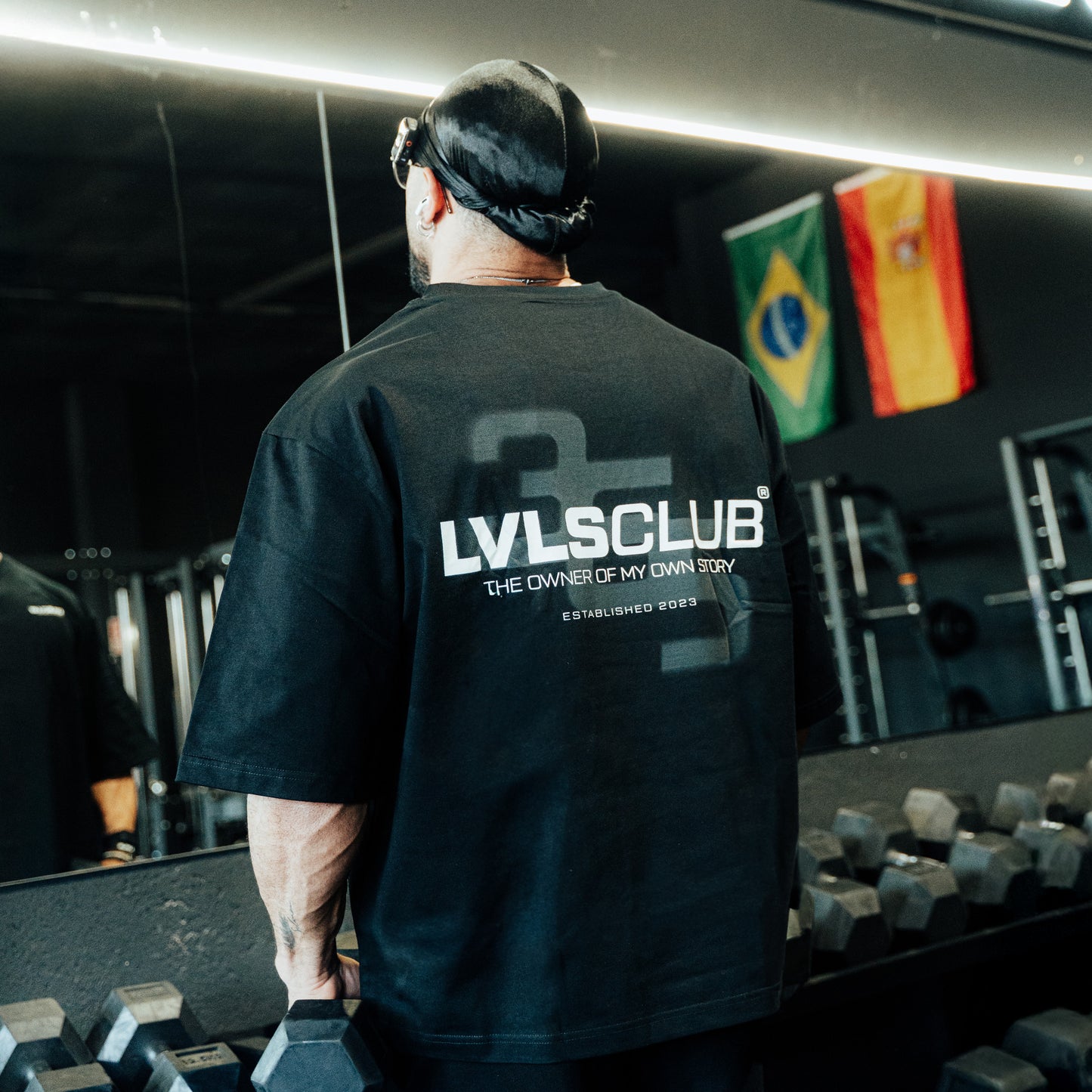 365 LVLS CLUB PUMPCOVER - BLACK