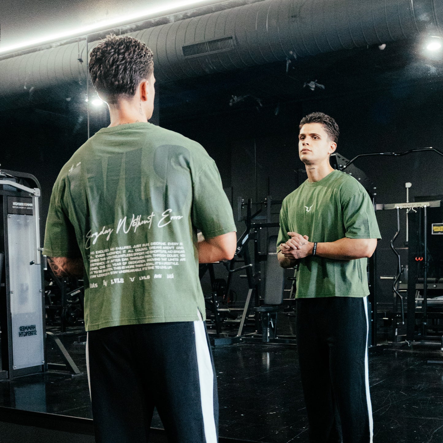 WITHOUT ERRORS BOXY PUMPCOVER - WASHED ARMY