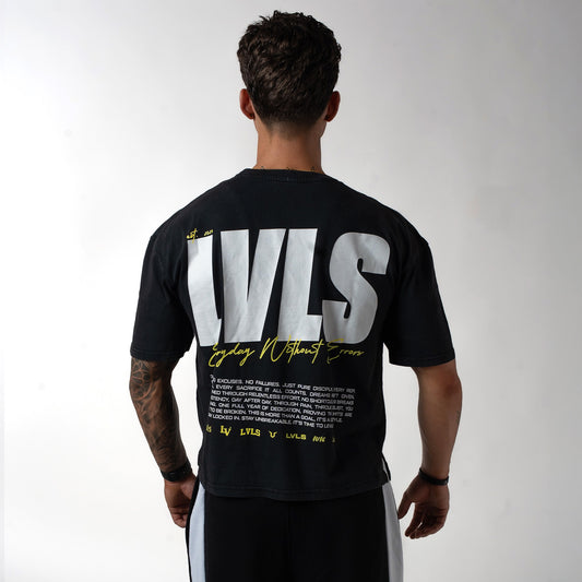 WITHOUT ERRORS BOXY PUMPCOVER - WASHED BLACK
