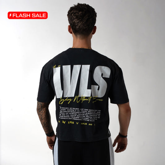 WITHOUT ERRORS BOXY PUMPCOVER - WASHED BLACK