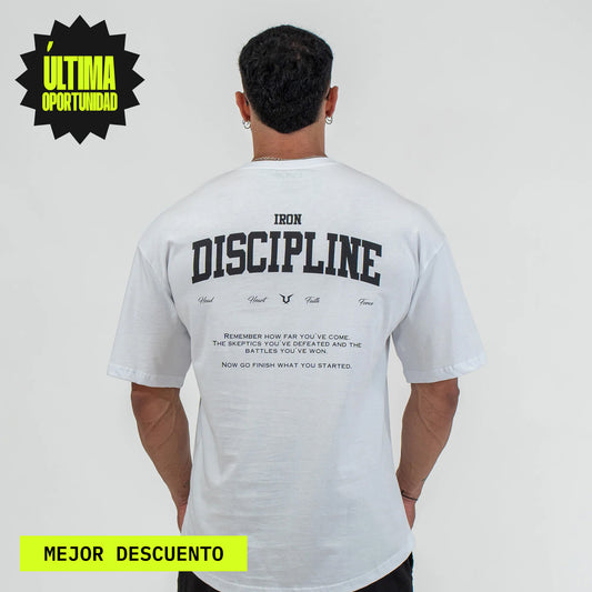 IRON DISCIPLINE PUMPCOVER - WHITE