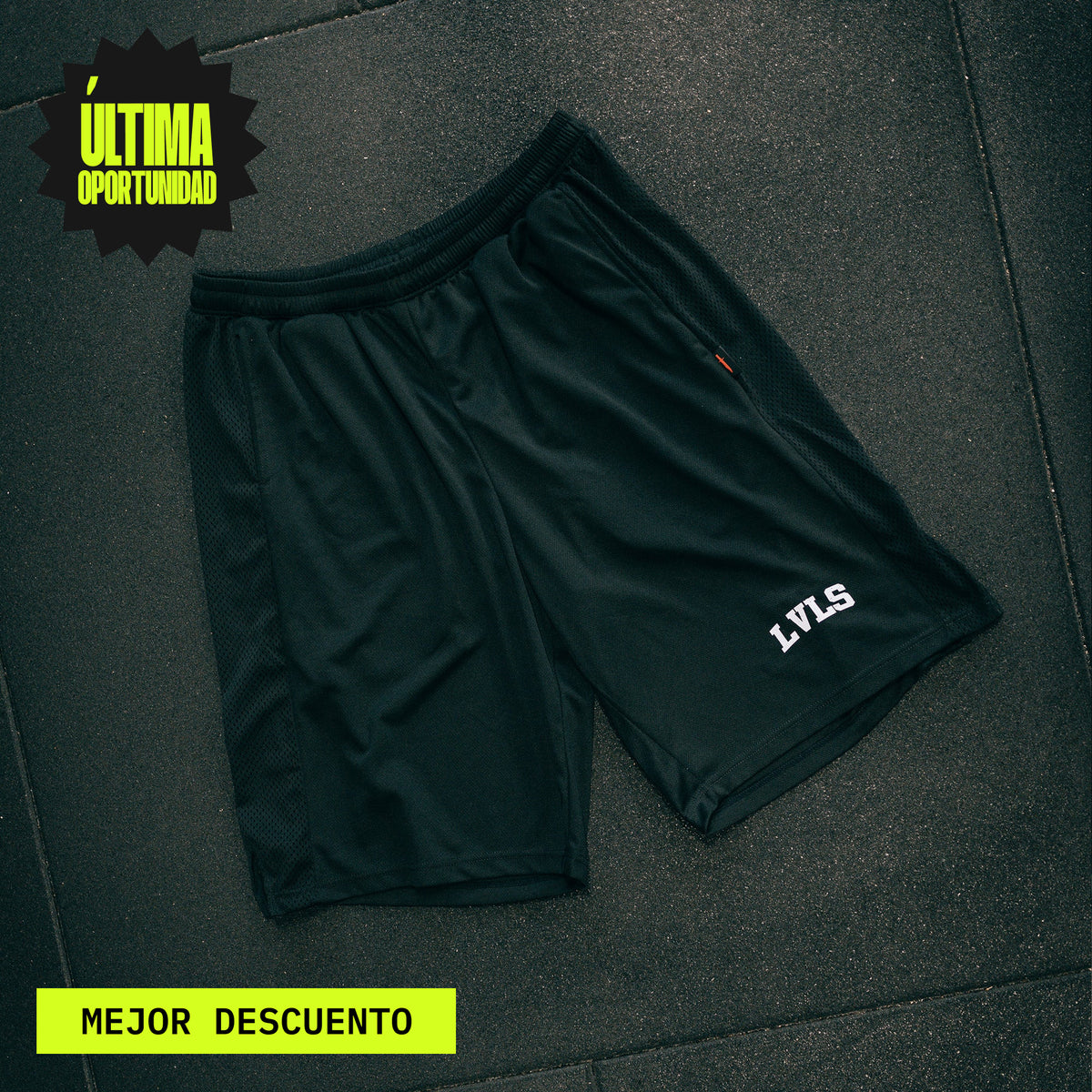 BASKET SHORT - BLACK