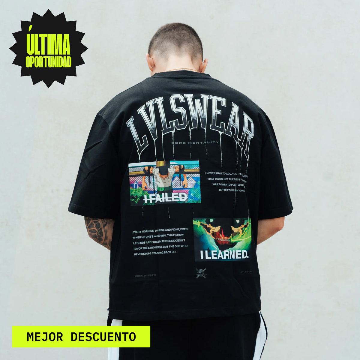 LVLS MENTALITY PUMPCOVER - BLACK