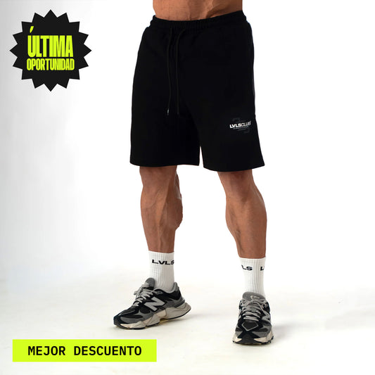 365 LVLS CLUB SHORT - BLACK