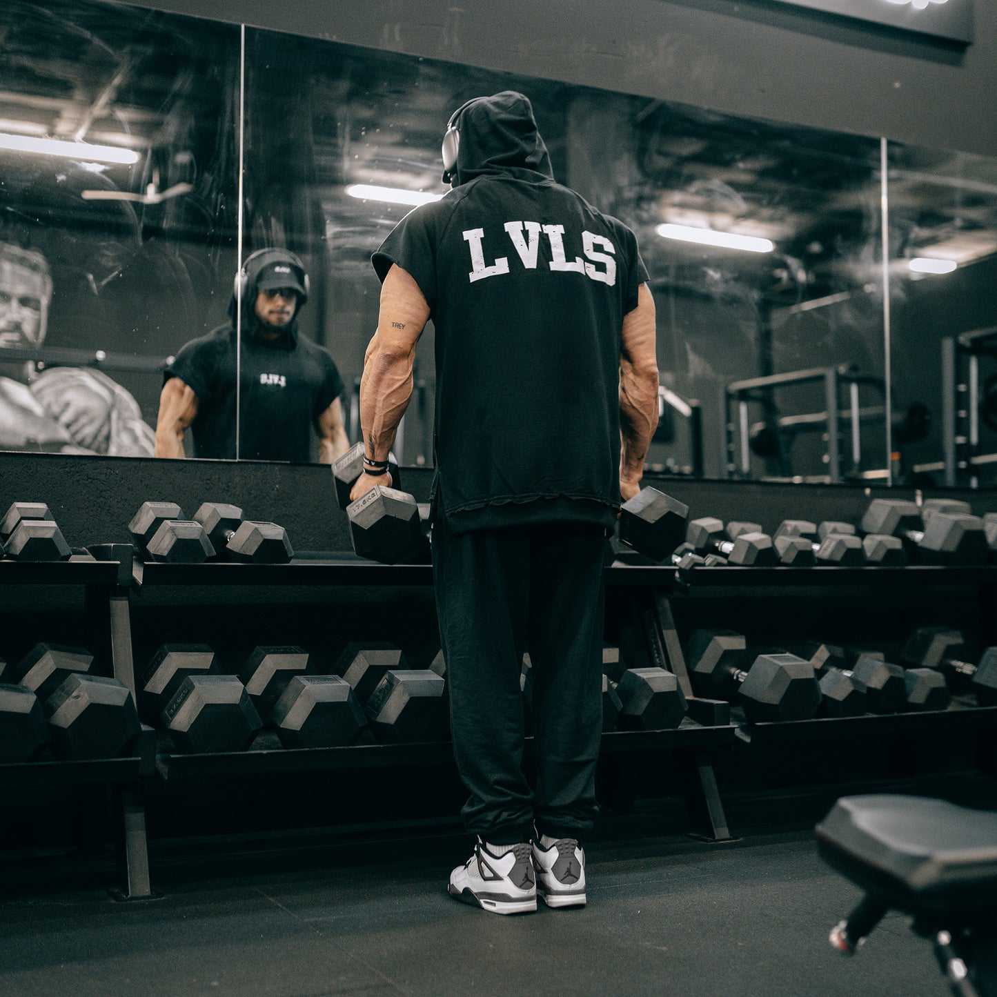OVERSIZE VEST TANK ORIGIN - BLACK