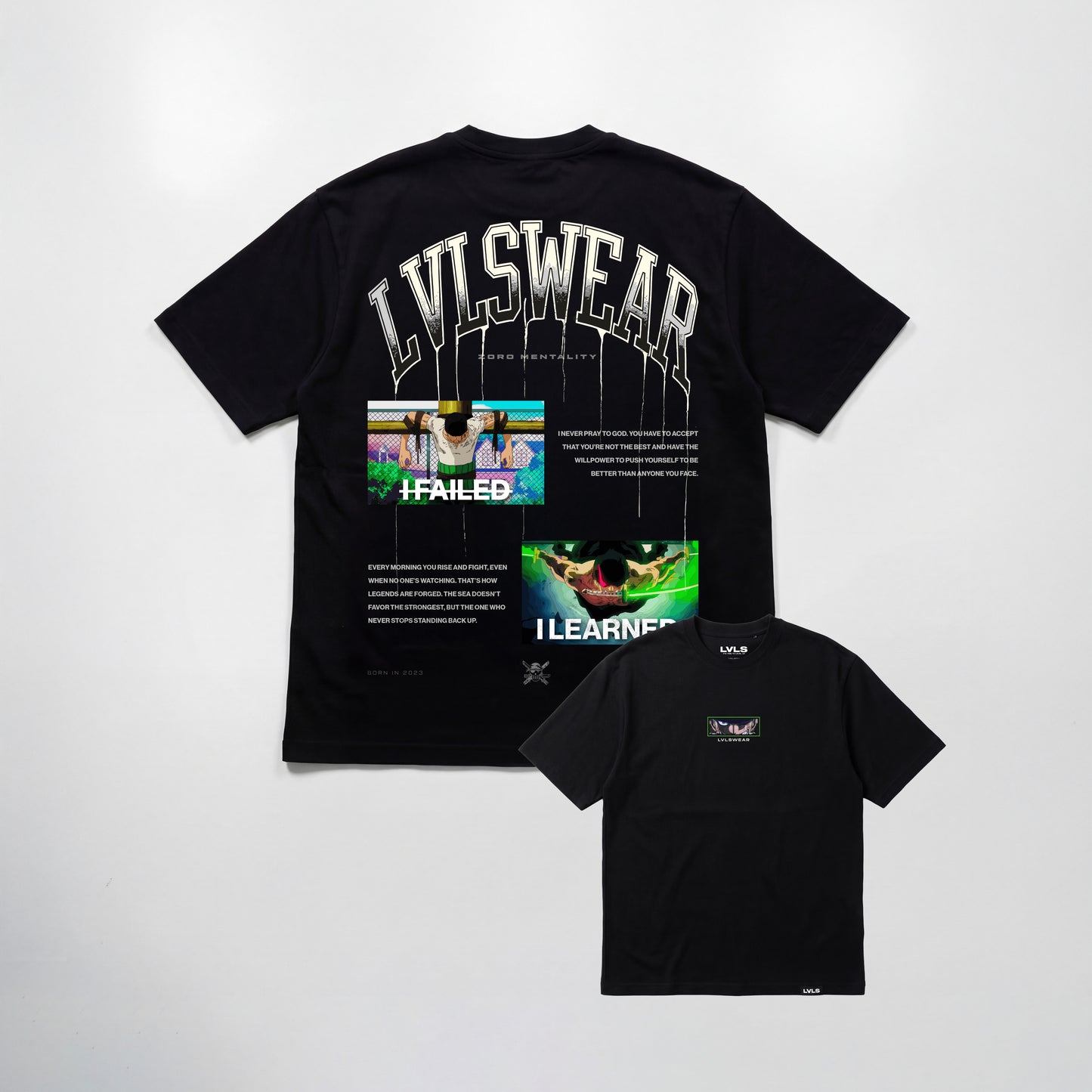 LVLS MENTALITY PUMPCOVER - BLACK